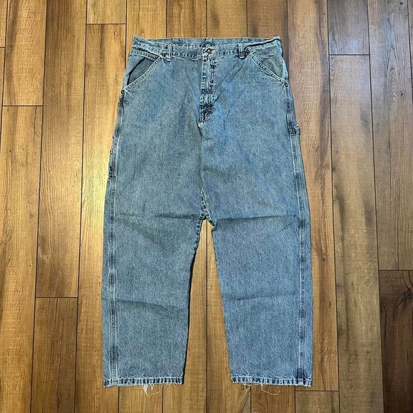 Vintage Lee Riders Jeans Men's size 36 x 32 Relaxed Fit Carpenter Baggy Skater - Picture 1 of 8